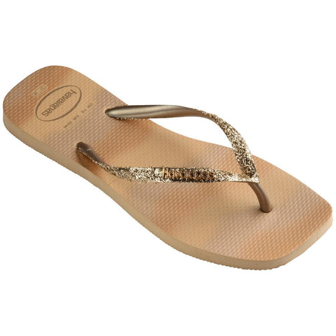Chinelo Havaianas Square Glitter Party