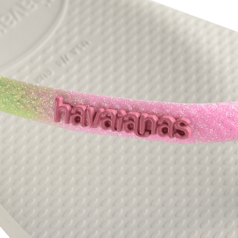 Chinelo Havaianas Slim Square Glitter Mix