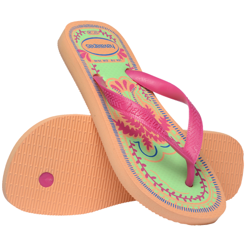 Chinelo Havaianas Top Summer Vibes Pêssego