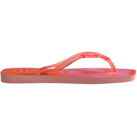 Chinelo Havaianas Slim Square Jelly Blossom