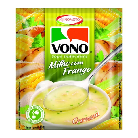 Sopa Vono Milho com Frango 3x18g