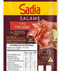 Salame Italiano Fatiado 100g Sadia - MEUBRASILONLINE