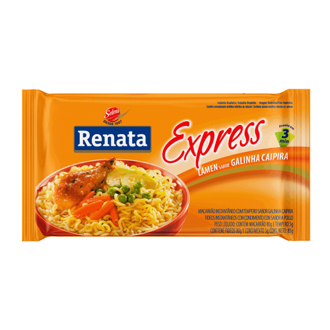 KIT 3 MIOJO RENATA GALINHA CAIPIRA 85G