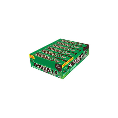 Display Bala Drops Freegells Chocolate - 12 Unids