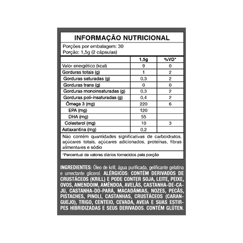 Óleo de Krill - BioHelp