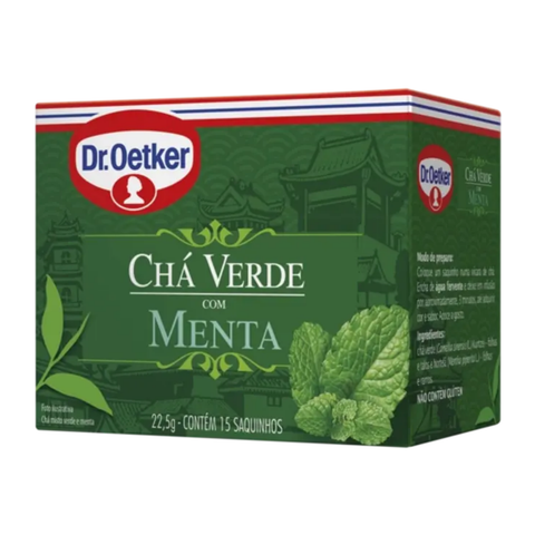 Chá Verde Dr Oetker - Sabores