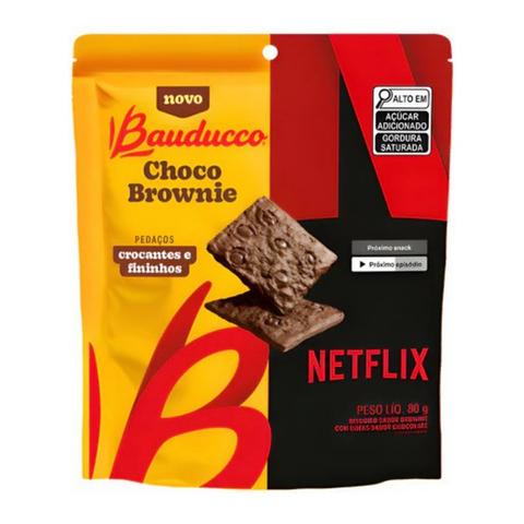 Choco Brownie Bauducco Netflix 6x80g