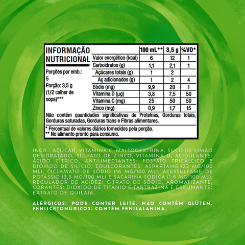 Refresco em Po Tang Limao - Display 18x18g