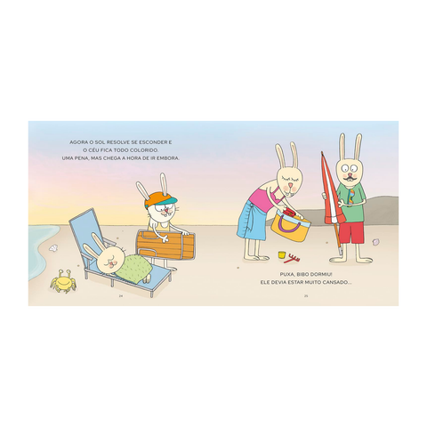 Livro - Bibo na Praia - Silvana Rando - Capa Dura - PT-BR
