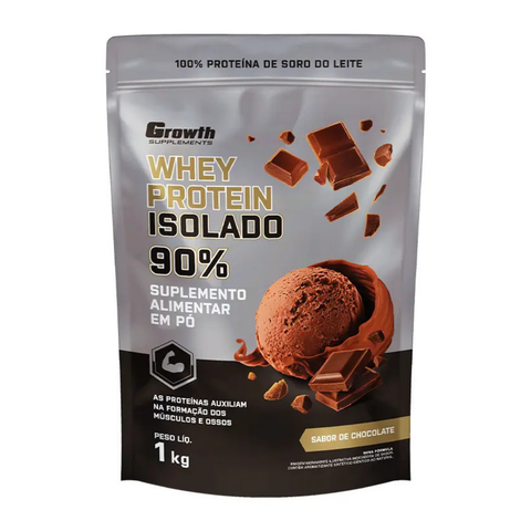 Whey Protein Isolado (1KG) - Growth Supplements