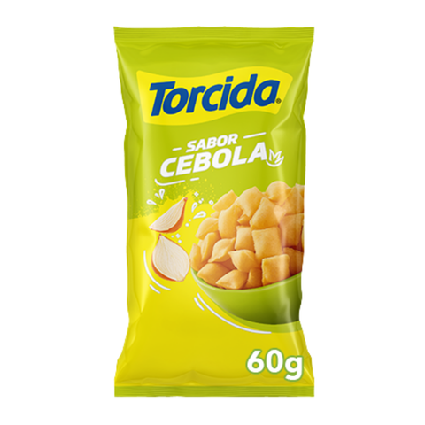 Salgadinho TORCIDA® Cebola 3x60Gr.