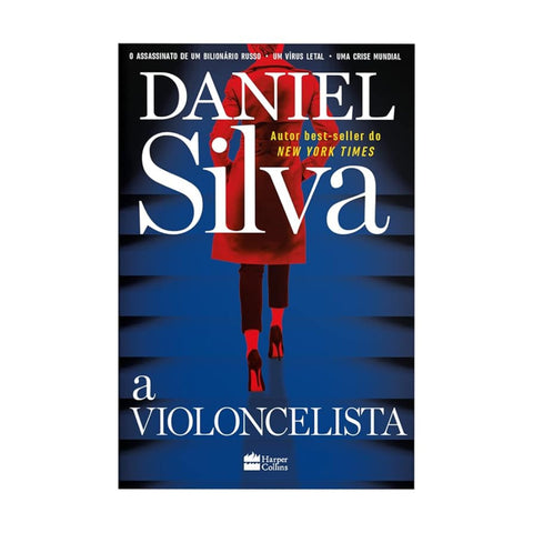 Livro A Violoncelista - Daniel silva - Capa Comum - PT-BR