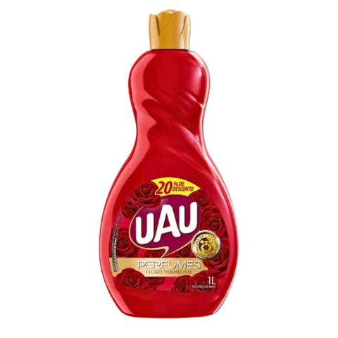 Limpador Perfumado UAU Perfumes Flores Vermelhas 1lt