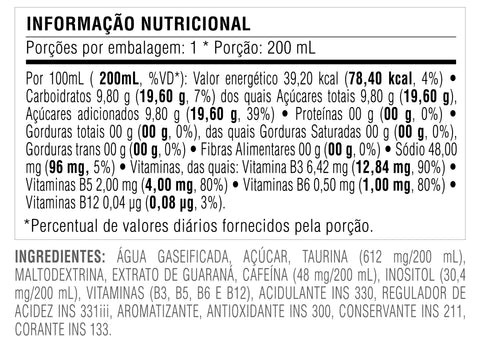Energético Baly® Coco e Açaí Lata
