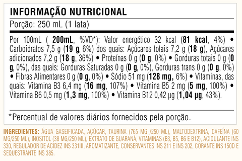 Energético Baly® Celebre Champagne Lata