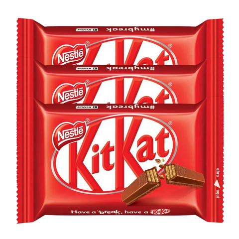 Chocolate Kit Kat Nestle Ao Leite 3x41.5g