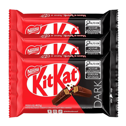 Chocolate Kit Kat Nestle Dark 3x41.5g
