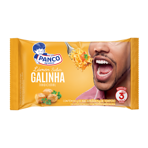 KIT 3 MIOJO PANCO SABOR GALINHA 85G