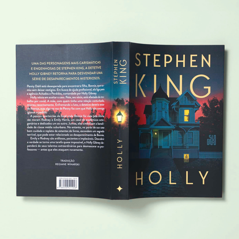 Livro Holly - Stephen King - Capa Comum