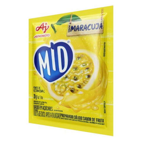 Suco Em Pó Mid Sabor Maracujá - 15x20g
