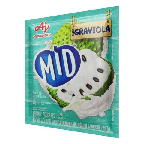 Suco Em Pó Mid Sabor Graviola - 15x20g