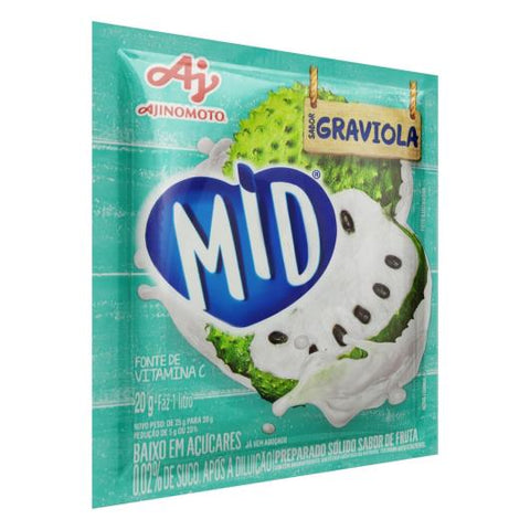 Suco Em Pó Mid Sabor Graviola - 15x20g