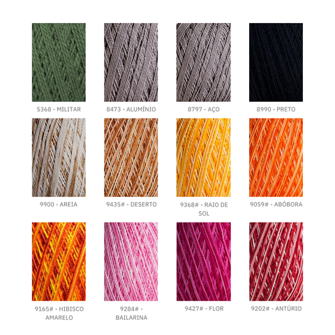 Linhas Anne Circulo 500m - Unidade - Cores