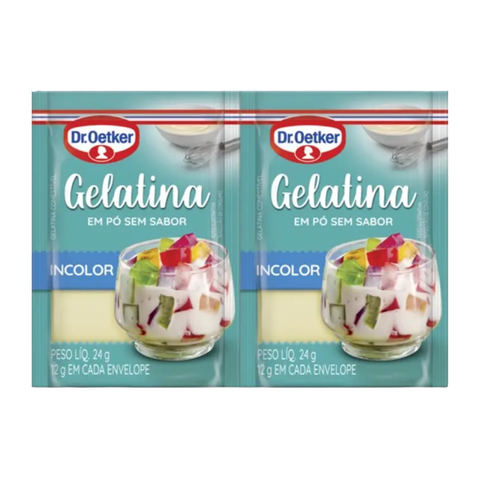 Gelatina Dr Oetker Sem Sabor