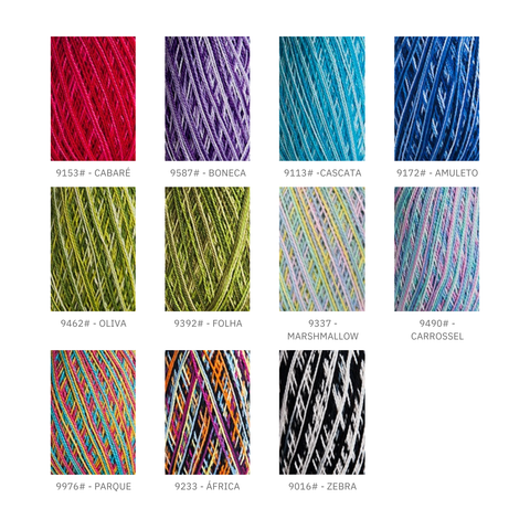 Linhas Anne Circulo 500m - Unidade - Cores