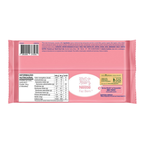 Biscoito Wafer Bono Morango 3x110g