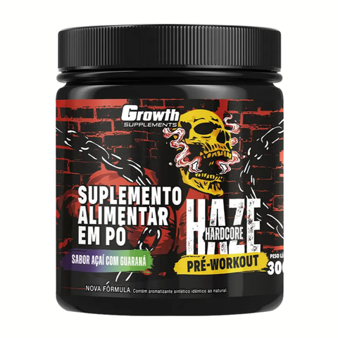 Growth Pré-treino 300g Haze - Sabores