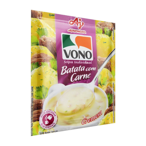 Sopa Vono Batata Com Carne 3x18g