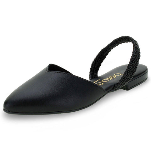 Sapatilha Beira Rio 4134-446 Slip-on Preto