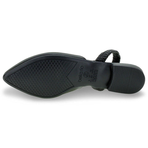 Sapatilha Beira Rio 4134-446 Slip-on Preto