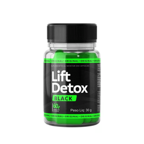Lift Detox Black Original 60 Cápsulas