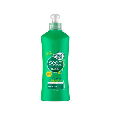 Creme Para Pentear Seda Cachos Definidos 300ml