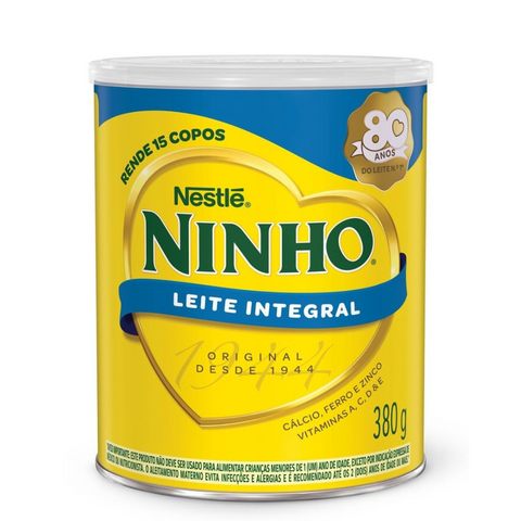 NINHO Leite em pó Integral 380G