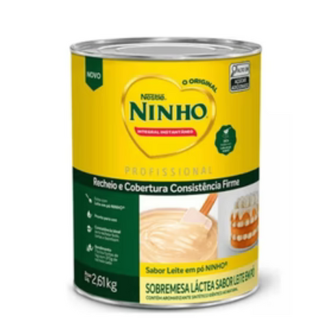 Recheio E Cobertura Leite Ninho 2,61kg Nestlé