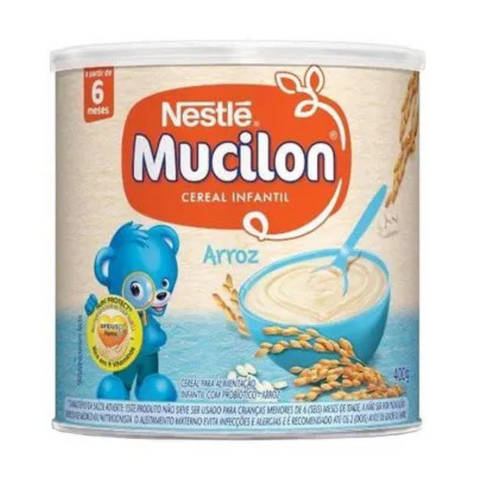 Mucilon Cereal Infantil Nestle Arroz 400Gr