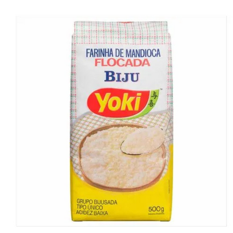 Farinha Mandioca Flocada Biju Yoki 500g