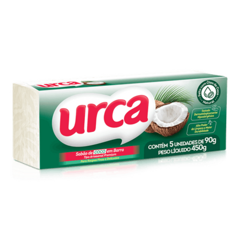 Sabão de Coco em Barra Urca 450g