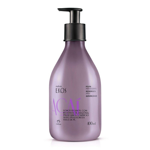 Natura Ekos Polpa Desodorante Hidratante Corporal Acai 400 Ml