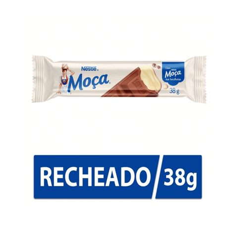 Chocolate Moça Recheio Leite Condensado
