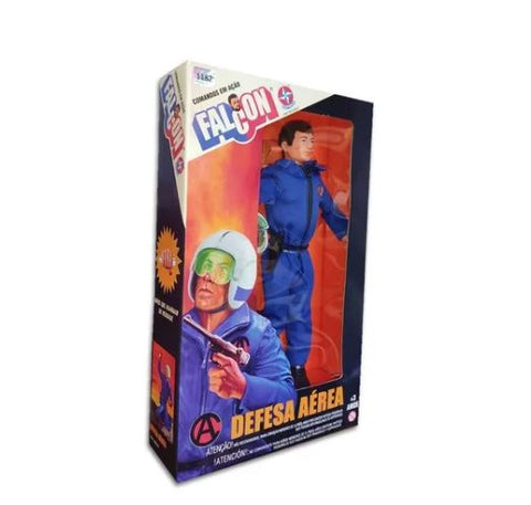 Estrela Falcon Articulated Miniature Air Defense Action Command Collectible Toy