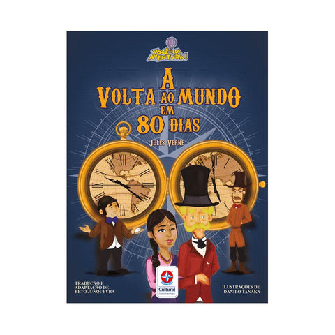 Livro A Volta ao Mundo em 80 dias - Estrela Cultural