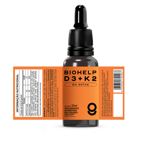 Vitamina D3+K2 - BioHelp