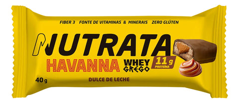 BARRA GREGO BAR DOCE DE LEITE HAVANNA 12x40G NUTRATA