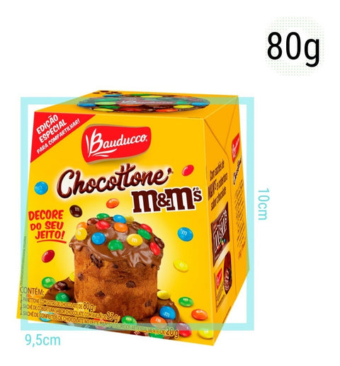 Mini Chocottone M&amp;M's Bauducco - 80g