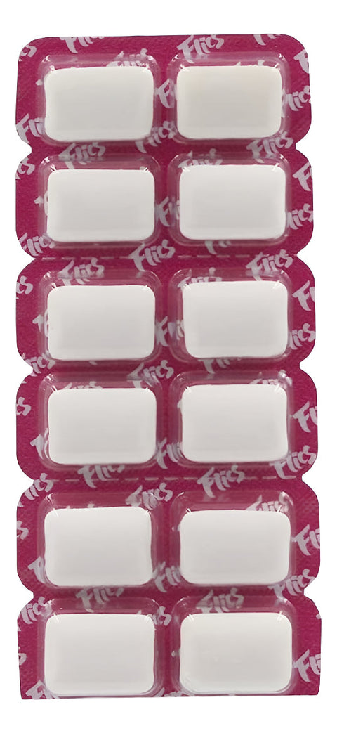 Chiclete Arcor Flics Tutti Frutti Sem Glúten 208 G 12 U Pacote