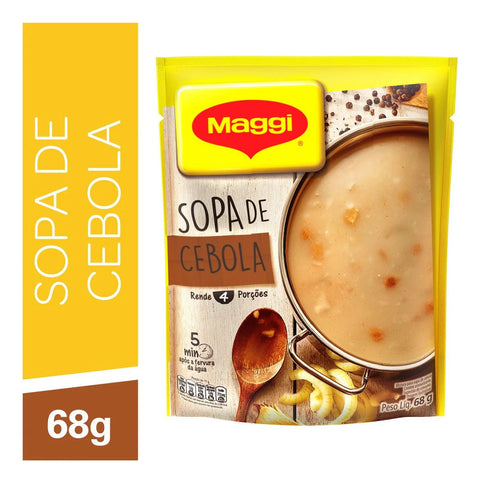 Sopa de cebola rende 4 porções 68g Maggi
